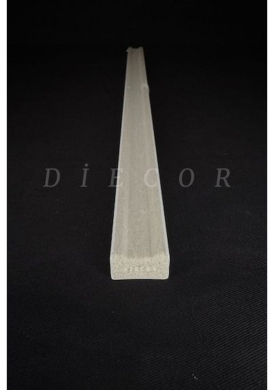 Diecor Dekoratif Boyanabilir 1 Adet 2 Cm Düz Polistren Duvar Çıtası Beyaz 20 X 10 Model:xa235