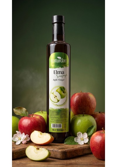 Yeşil Elma Sirkesi 12x500ml