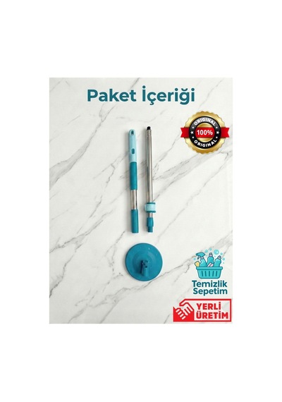 Turbo Orjinal Yedek Sap Kaymaz Kilit Sistemli Fix, Comfort, Pratik, Trend, Mopida, Magic Mopları İle Uyumlu