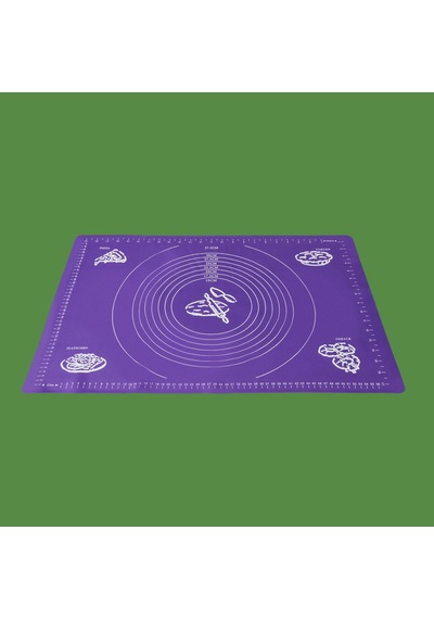 Mienn Silikon Hamur Matı - Mor - 41x65 Cm Renkli