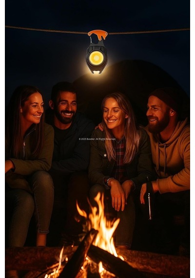Çok Fonksiyonlu Mini Led Lamba Anahtarlık Ve Çakmak Şarjlı Taşınabilir Kamp Lambası 7 Işık Modlu Şarjlı Acil Genel