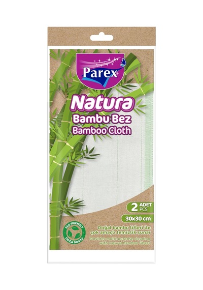Natura Bambu Bez Orta Boy Renksiz