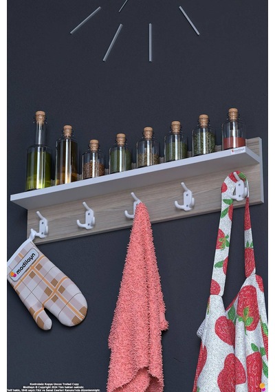 Kedi 15 Kancalı Mutfak Askısı 3'lü Set 71,4x19 Cm - Şık Tasarım, Çok Amaçlı Düzenleyici Ve Yer Tasarrufu 85 Cm Kedi 15 Kancalı Mutfak Askısı 3'lü Set 71,4x19 Cm - Şık Tasarım, Çok Amaçlı Düzenleyici Ve Yer Tasarrufu 85 Cm