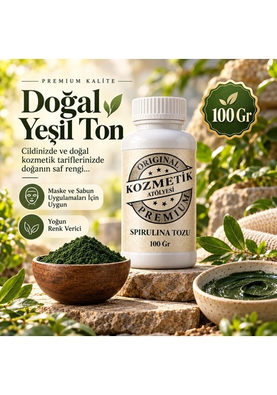 Spirulina Tozu 100 Gr