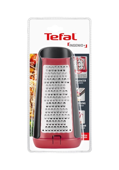 Tefal Ingenio Çift Taraflı & Kutulu Rende 002 Kırmızı