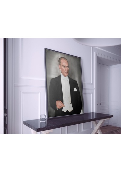 Atatürk Portre Kanvas Tablo Ata22082-6