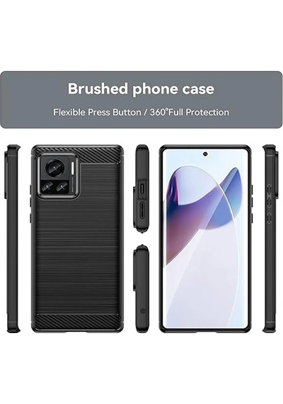 Xiaomi 13t/pro/ K60 Ultra Brushed Carbonfiber Silikon Kılıfal3332