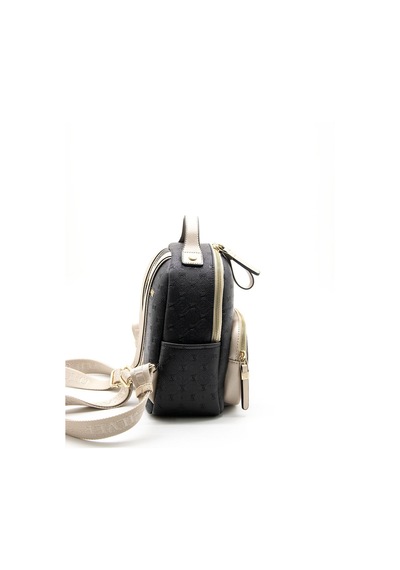 Silver Polo Sp1130 Kadın Sırt Çantası Logolu Siyah-s.nut