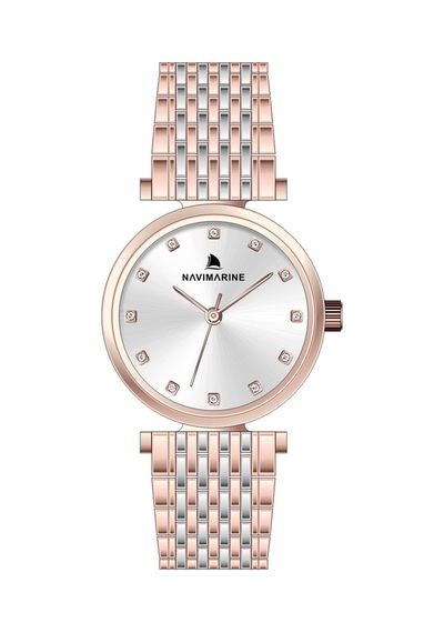Navımarıne Unisex Kol Saati Nm239-08 Rose Gold