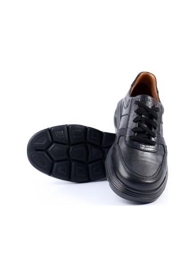 Dr.Flexer Hakiki Deri Siyah Casual Erkek Ayakkabı - Flex255303 Siyah