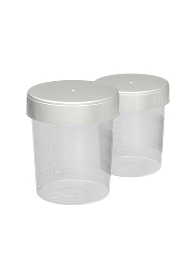 İdrar Kabı 100 Ml 250 Adet Beyaz