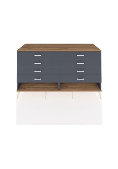 Kronos Konsol 8 Çekmeceli 176x59x99 Antrasit-çam/antrasit Antrasit-çam/antrasit Kronos Konsol 8 Çekmeceli 176x59x99 Antrasit-çam/antrasit Antrasit-çam/antrasit