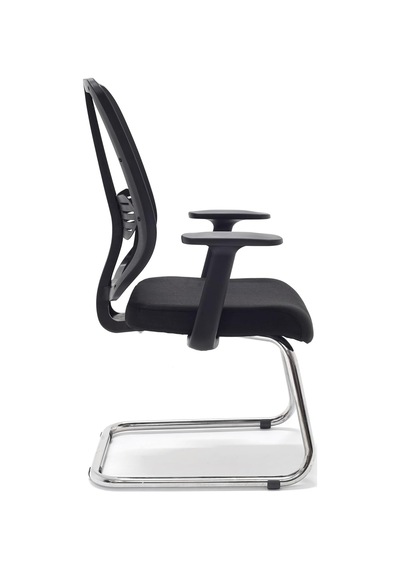 Büro Ofis Sistemleri // Comfort Visitor Black Misafir Bekleme Koltuğu Sabit Krom Ayak Diğer Büro Ofis Sistemleri // Comfort Visitor Black Misafir Bekleme Koltuğu Sabit Krom Ayak Diğer