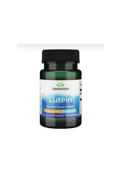 Lutein Eye And Vision Health 20 Mg 60 Softgels