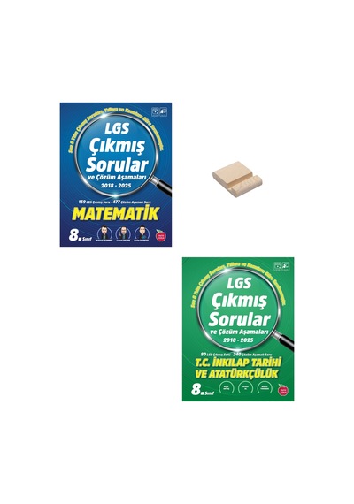 Lgs 8. Sınıf Çıkmış Sorular Matematik Ve İnkılap + Telefon Standı