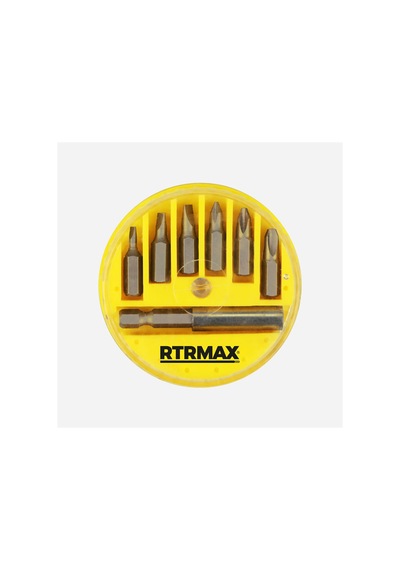 Bits Uç + Adaptör 7 Li Set Rtrmax 40 Adet - Rb301