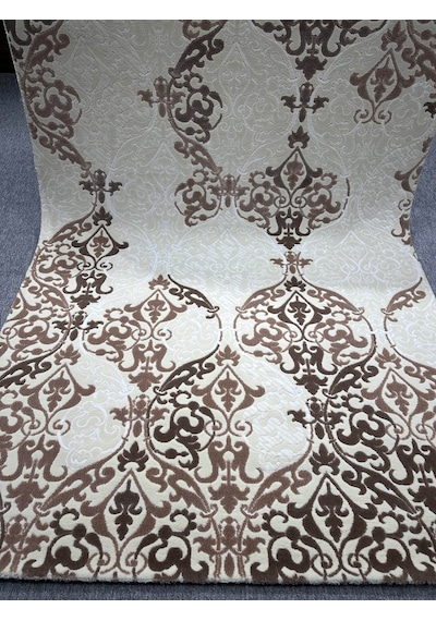 Tiffany Halı Tual TF 319 A 150x230 Beyaz Vizon Pudra 4 M2 Halı !