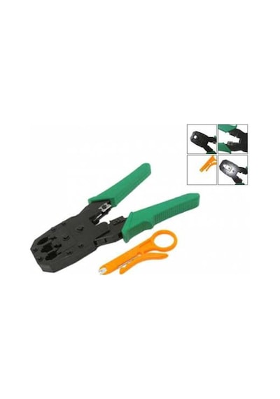 Krone Pense Rj45 Rj11 Cat5 Cat6 Data Kablosu Sıkma Pensesi