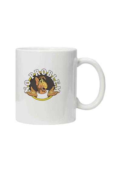 Kupa Bardak Alf Kiss T Shirt Sticker Telegram Television