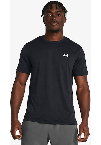 Under Armour Launch Sleeve Erkek Siyah T-shirt 1382582-001 Siyah