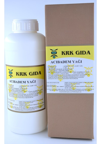 Krk Acı Badem Yağı 1 KG