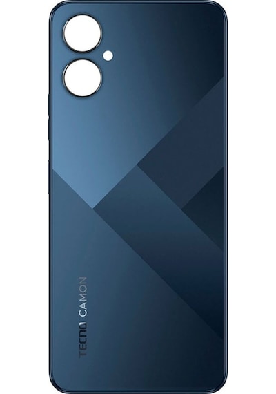 Tecno Camon 19 Neo Siyah Arka Kapak Batarya Kapağı Pil Kapağı Siyah