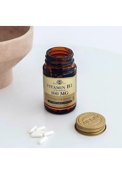 Solgar Vitamin B1 Thiamin 100 Mg 100 Kapsül 2 Adet