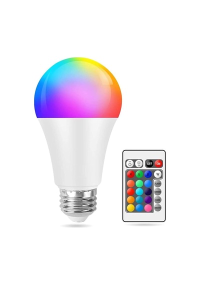 9w Rgb Led Ampul Renk Değiştiren Uzaktan Kumandalı Dim Edilebilir Diğer
