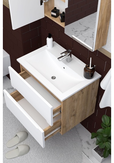 Teta Home Kopenhag 65 Cm Mdf Gövde Membran Kapak Banyo Dolabı Seti Atlantik Çam - Beyaz Teta Home Kopenhag 65 Cm Mdf Gövde Membran Kapak Banyo Dolabı Seti Atlantik Çam - Beyaz