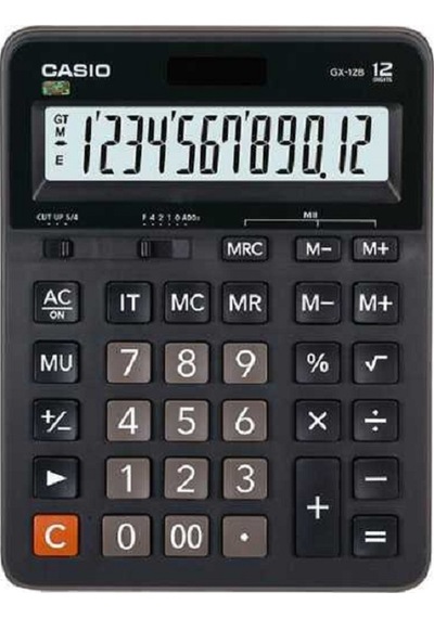 Casio Hesap Makinesi Masaüstü 16 Hane Gx-16b Çok Renkli