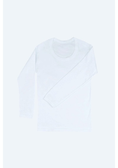 Mintev Ribana Kroşatalı Kız Çocuk Uzun Kol Fanila 332-1 6 Adet Çok Renkli