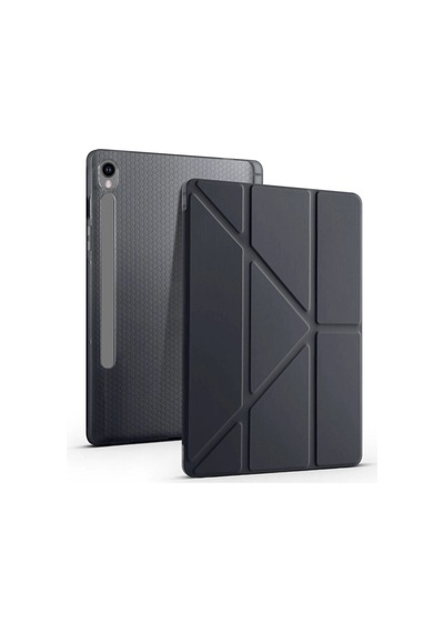 Galaxy Uyumlu Tab S9 Kılıf Zore Tri Folding Kalem Bölmeli Standlı Kılıf