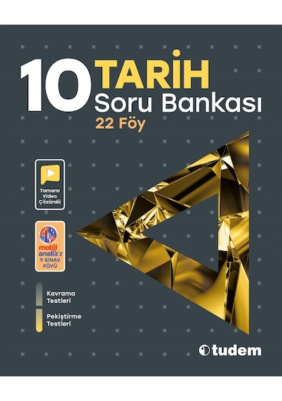 10. Sınıf Tarih Soru Bankası -  Tudem Yayınları