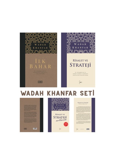 Wadah Khanfar Seti 2 Kitap Set İlk Bahar, Risalet Ve Stratej...