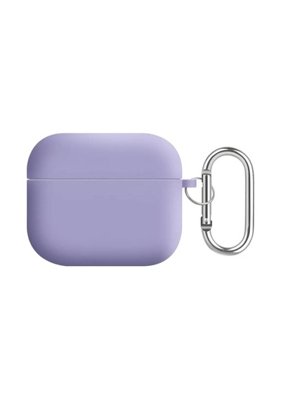 Fadex Apple AirPods 3.nesil İle Uyumlu Kılıf Askı Aparatlı Lansman Lavanta Renk Tonu