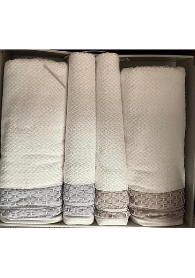 Özdilek Strap Best Set Hamam Takımı Bej-gri Çok Renkli