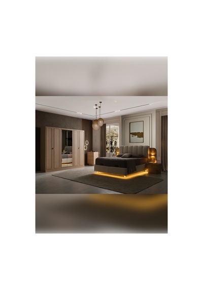 Beydüz Mobilya %100 Mdf Guell Yatak Odası Takımı