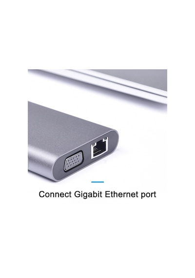 Valkyrie 10 In 1 Usb 3.0 Hdmı 4K Sd Apple Uyumlu MacBook Type-C Hub Çevirici Ç