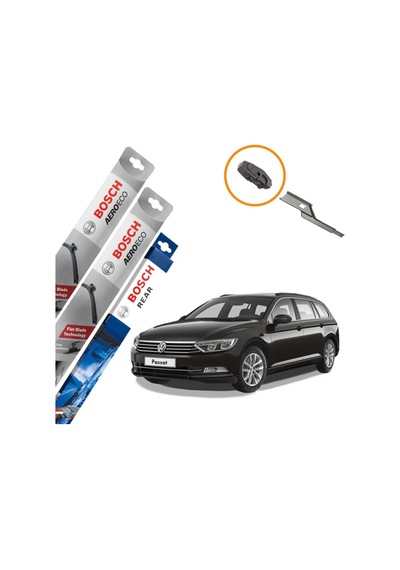 Vw Variant Ön ve Arka Silecek Takımı Bosch Aeroeco 2006-2011