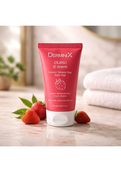 Çilek El Kremi 50ml