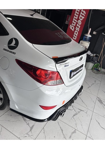Hyundai Blue Arka Tampon Eki----fibersan Tuning