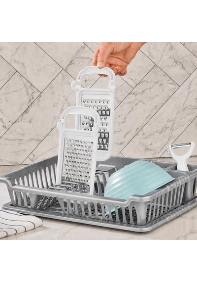 Katlanabilir Ayrılabilir Rende, Çift Taraflı İnce Ve Kalın Rendeleme, Paslanmaz Çelik Bıçaklı, Abs Plastik Gövde, Bulaşık Makinesinde Yıkanabilir, Bpa İçermez Beyaz