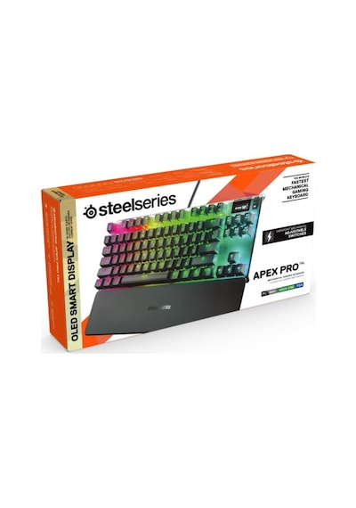 Steelseries Apex Pro TKL Usb Kablolu UK Ayarlanabilir Omni Switch Mekanik Gaming Q Klavye