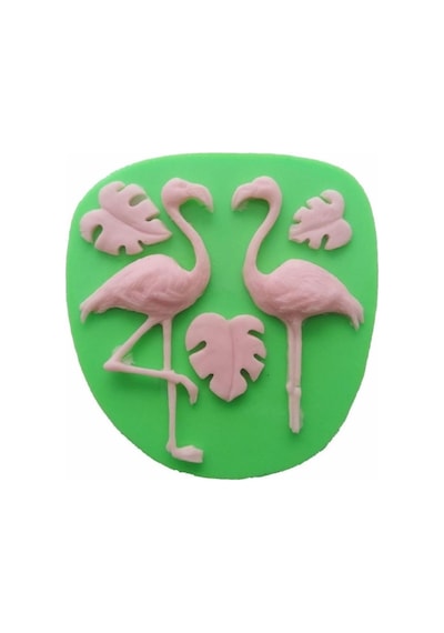 Silikon Kalıp 2li Flamingo Değişken