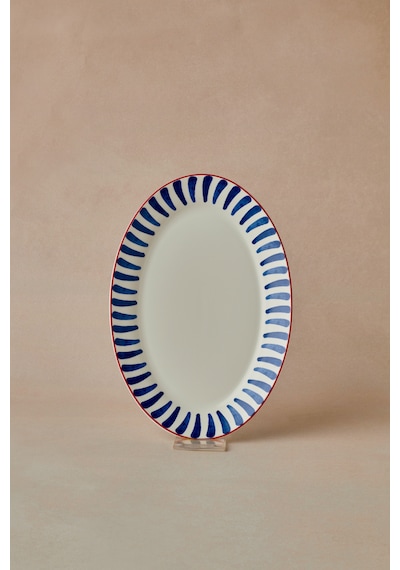 Karaca Deep Kayık Tabak 25 Cm Mavi
