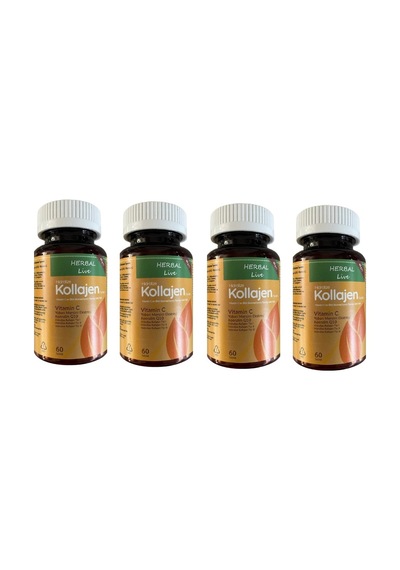 4 Kutu Multi Kolajen Tip 123 60 Tablet + Hyarulonik Asit