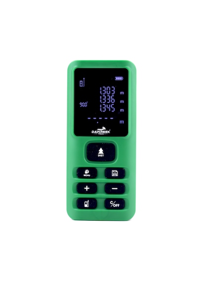 Dawreek Mesafe Ölçer E40 Green 80 Metre Dijital El Tipi Mesafe Ölçüm Cihazı