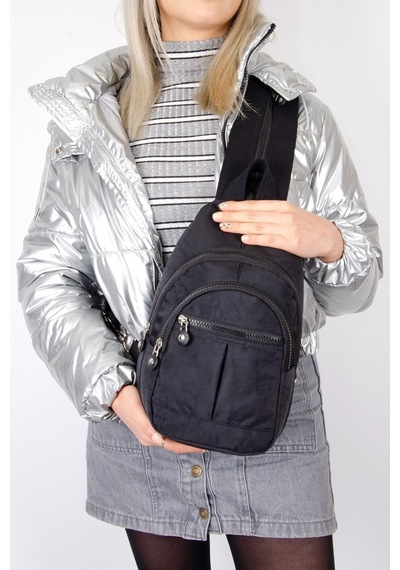 Bizoon Np2055 Krinkl Kumaş Sırt Ve Body Bag Kadın Çanta