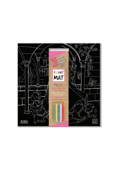 Funny Mat - Prenses 40x40cm - Rxlu-586933