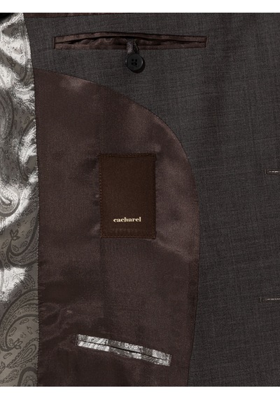 Cacharel Füme Slim Fit Ceket Gri